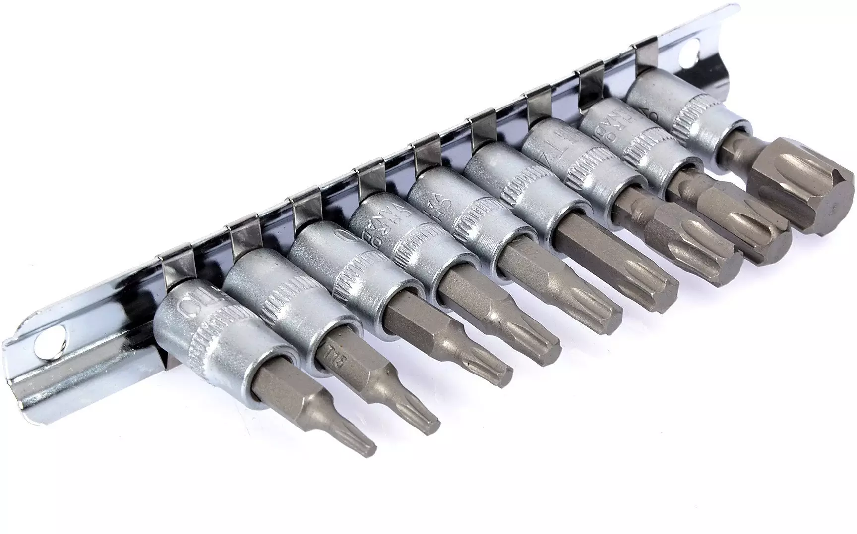 Geko 9el.zestaw kl.trzp.torx T10-60 1/4" CRV(10/20)