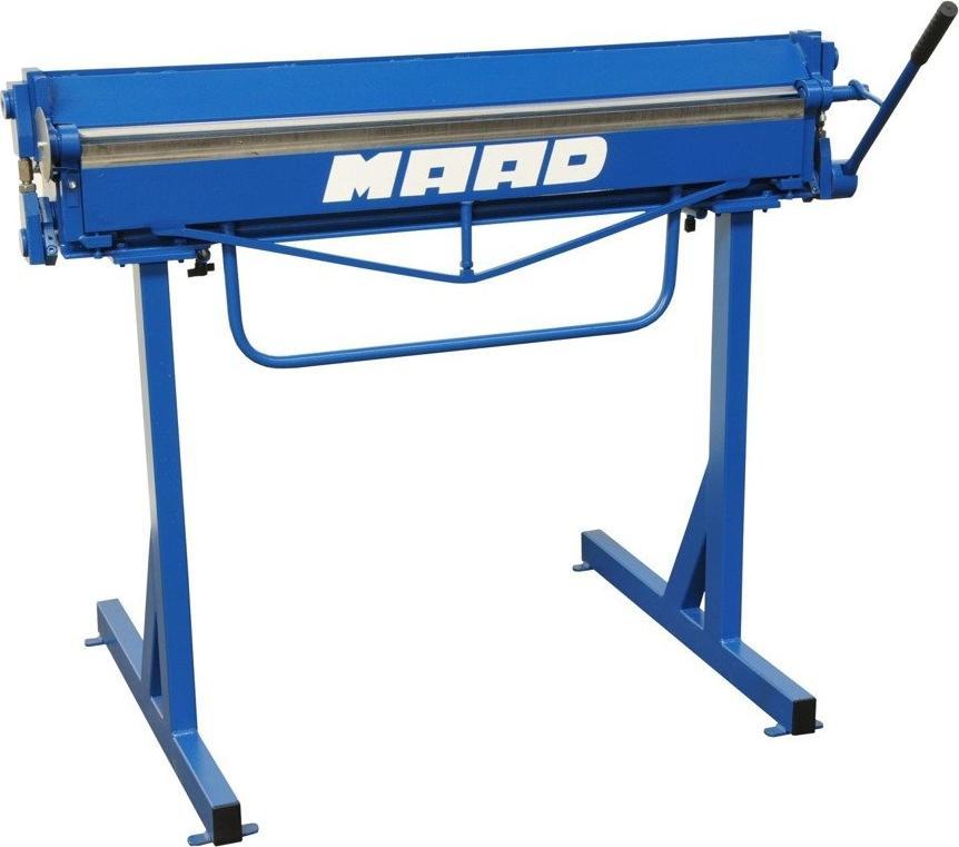 Maad MAAD ZG 1100 / 0.8 mm ZAGINARKA GIĘTARKA KRAWĘDZIARKA DEKARSKA DO BLACHY Z CIĘCIEM MAAD ZG-1100/0.8 mm