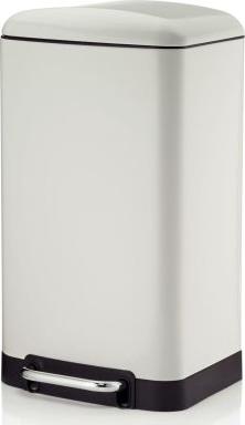 Kosz na śmieci Kela na pedał biały (twm_913459)