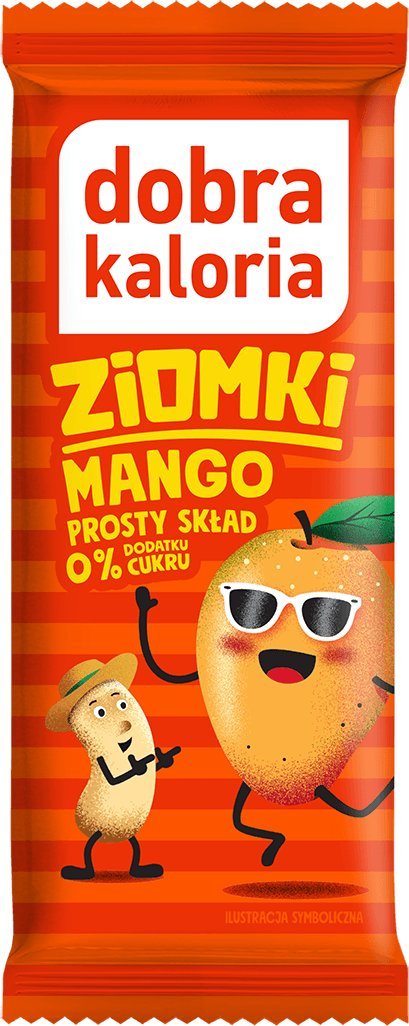 Dobra Kaloria Dobra Kaloria Baton Ziomki Mango & Nerkowce 32g - WYSYŁAMY W 24H!