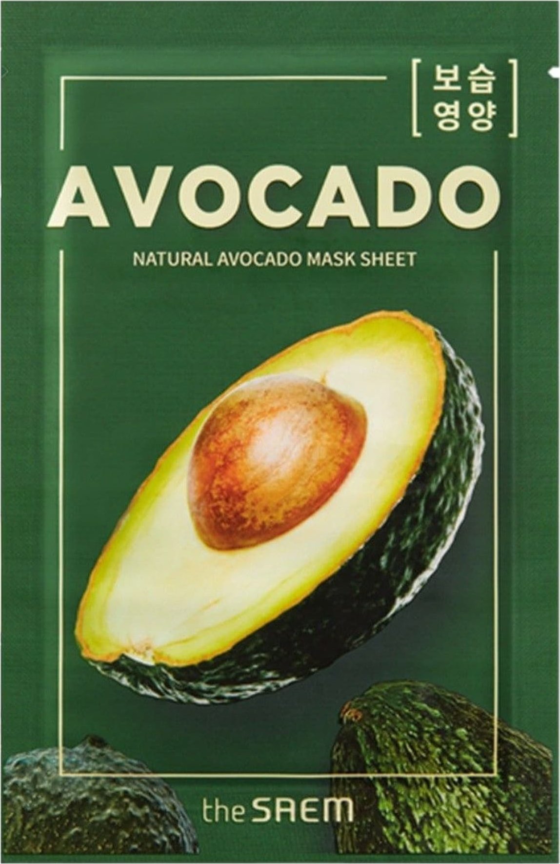 theSaem SAEM Natural Avocado Maska w płachcie - Awokado