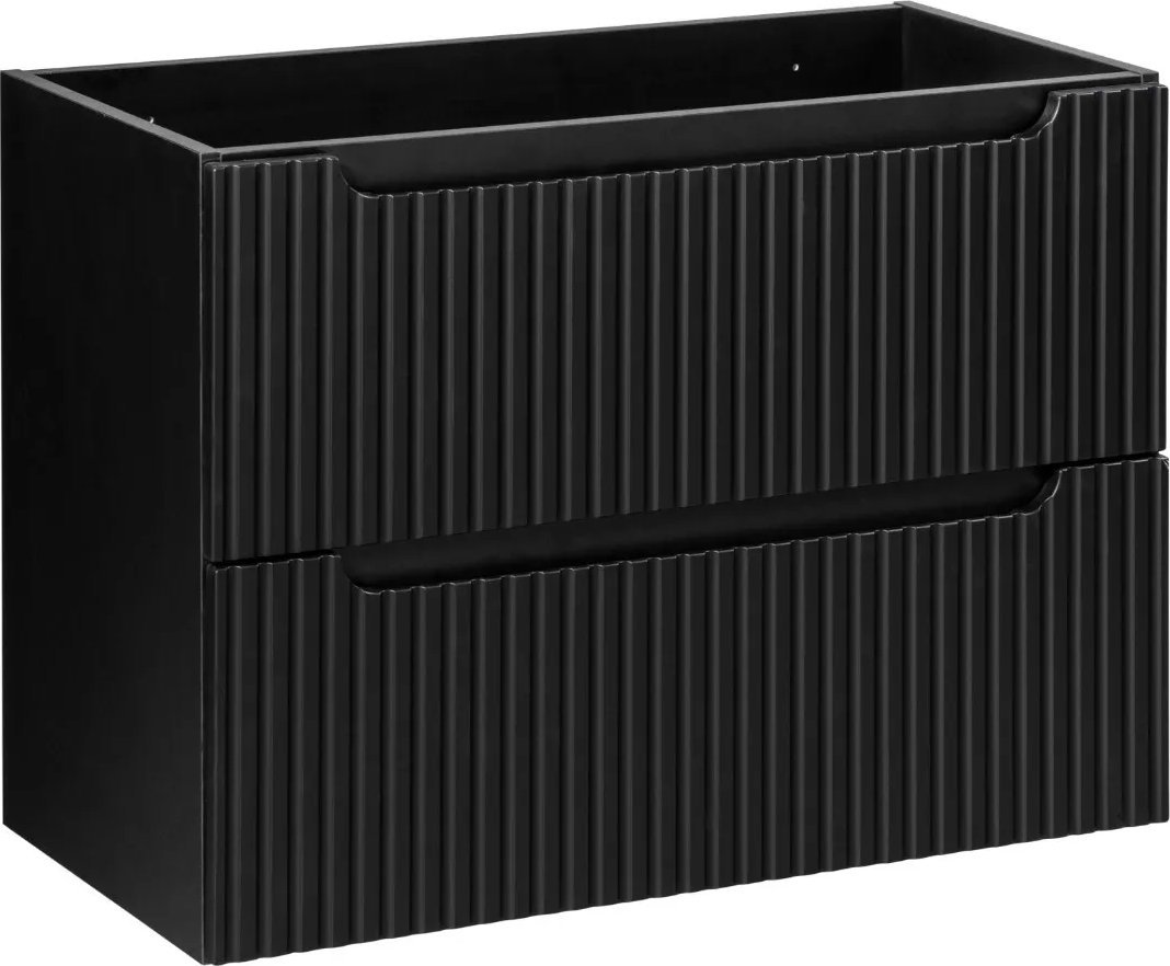 Comad Szafka pod umywalkę NOVA BLACK 82-80-2S 80cm czarna COMAD
