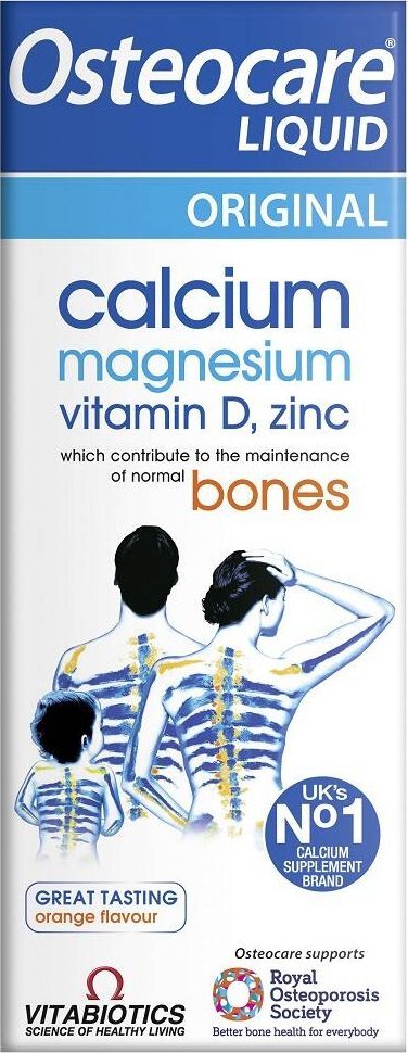 Alkotest VITABIOTICS_Osteocare Liquid suplement diety na zdrowe kości 200ml