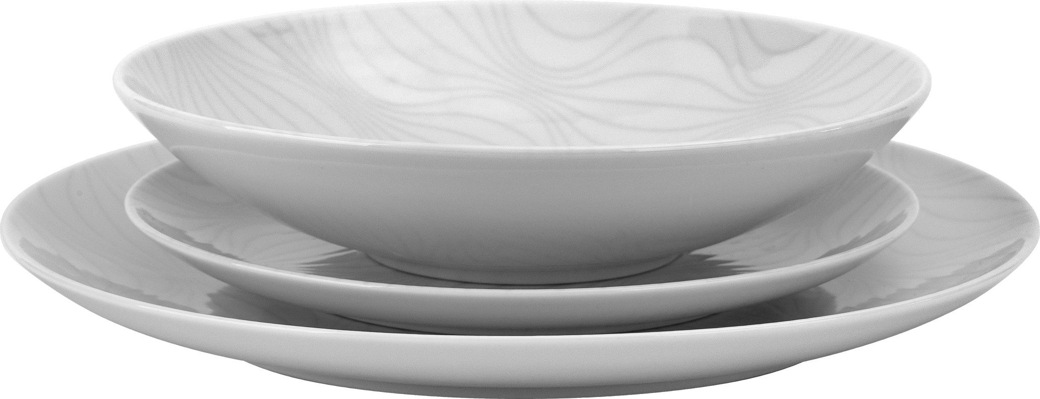 Lubiana Komplet talerzy dla 6 osób Boss Cebula N011 18 el.