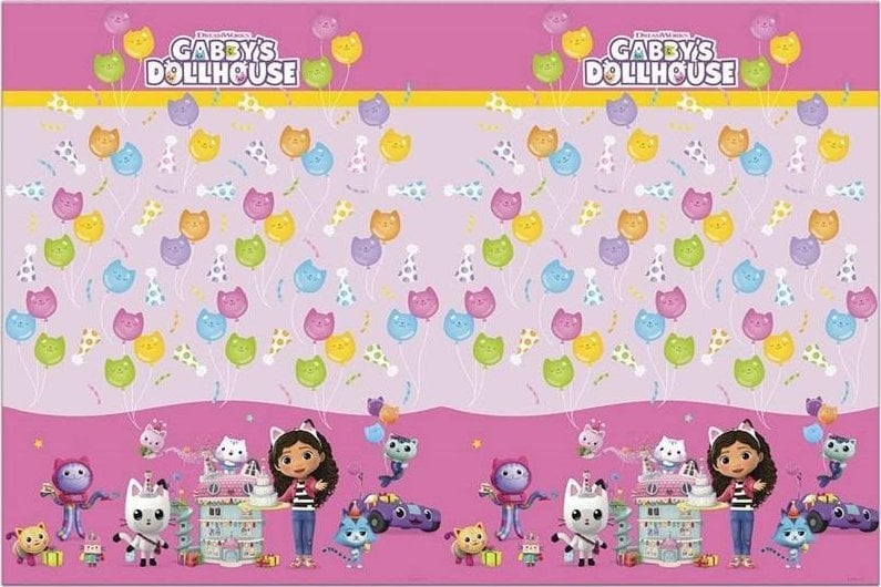 Obrus plastikowy Gabby's Dollhouse 120x180cm