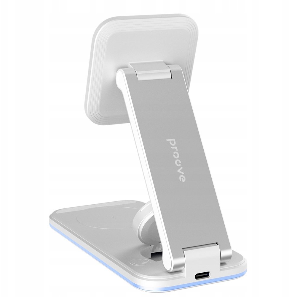 Ładowarka bezprzewodowa Proove Energy Fold 3w1 biała 15W