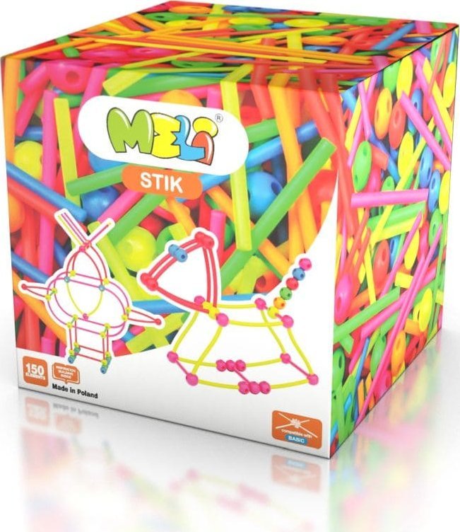 Meli Klocki Meli Stik Neon 150 el.