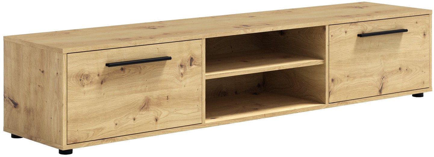 Szafka RTV Modena 190cm kolor: Dąb artisan