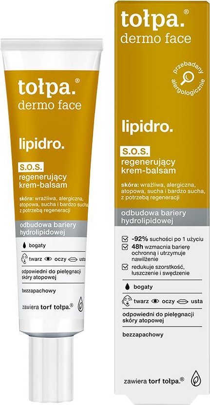 Alkotest Dermo Face Lipidro S.O.S. Regenerujący krem-balsam 40ml