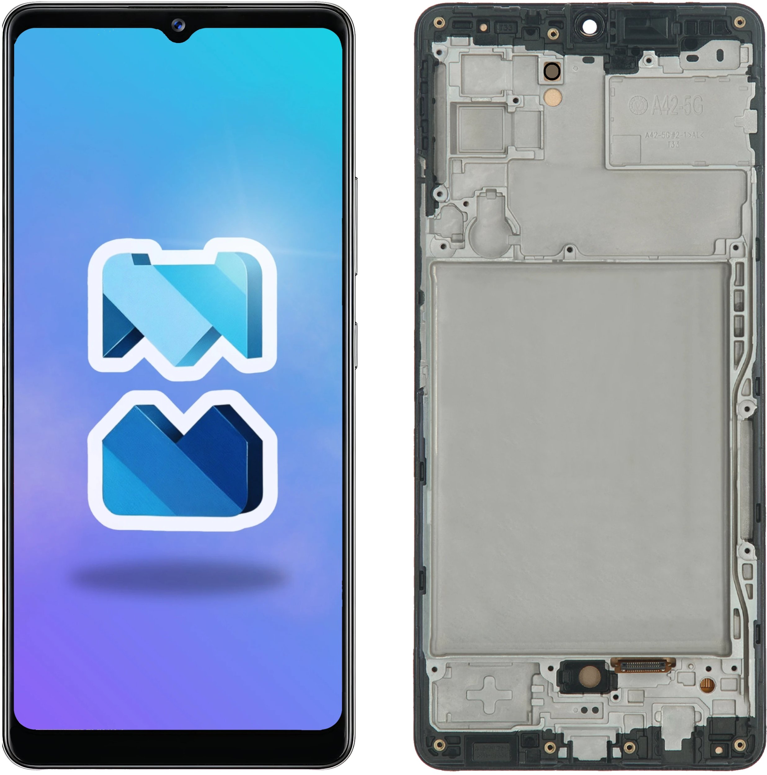 Wyświetlacz do Samsung Galaxy M42 5G LCD SM-M426B Ekran Oled Ramka