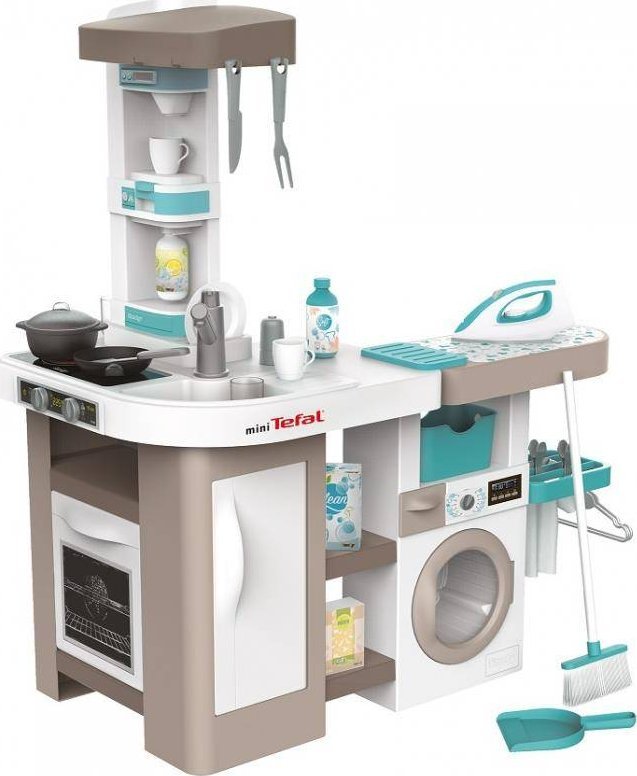 Smoby Mini Tefal Studio Kuchnia z Pralką 36 Akcesoria