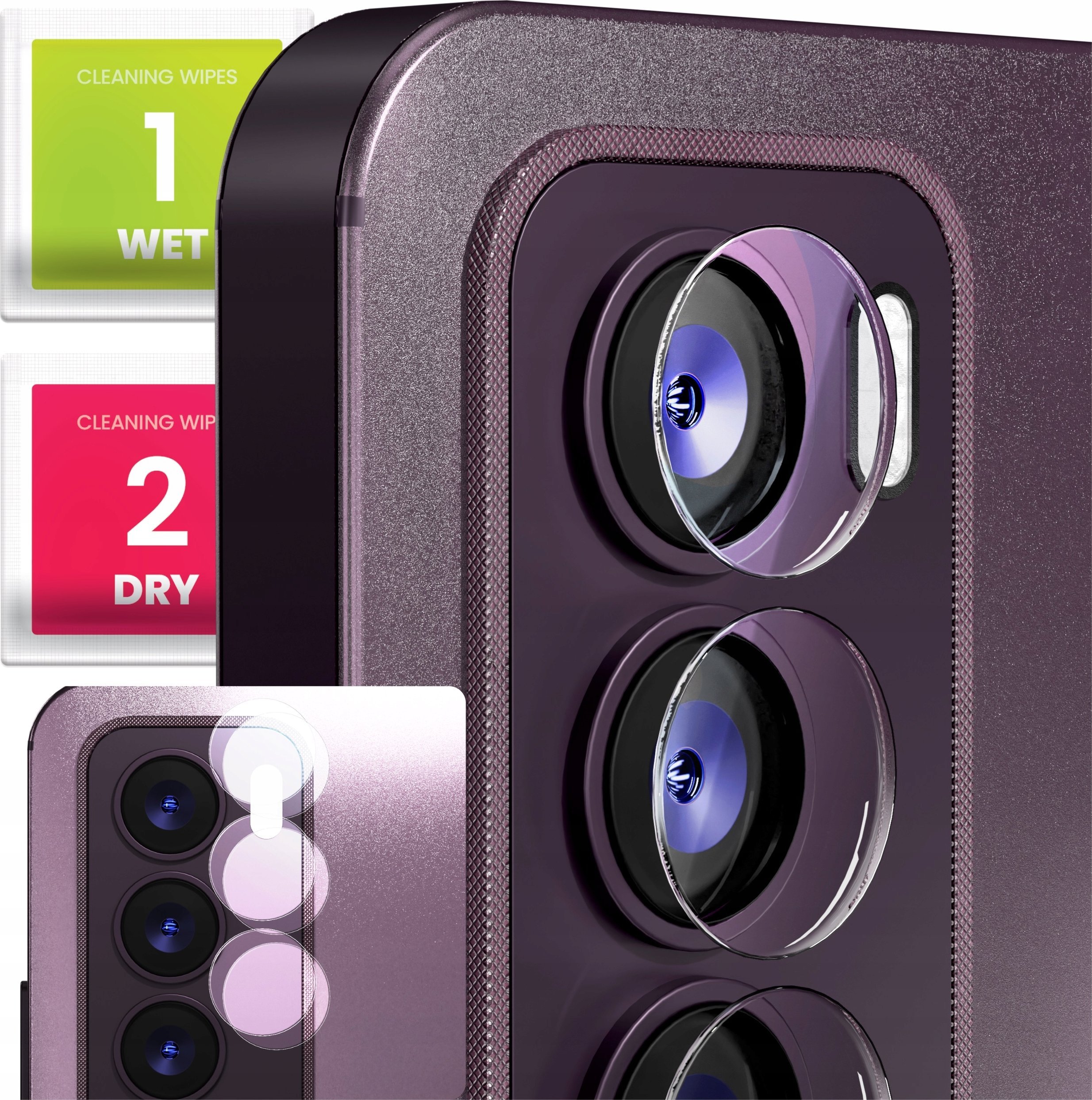 2-PAK Szkło Na Aparat Do Oppo Reno12 Pro (Hartowane, Ochronne, Szybka 9H)