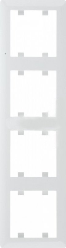 Hager Ramka poczwórna LUMINA 2 biała - WL5140