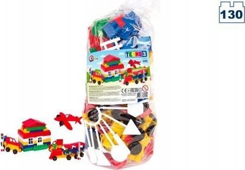 Technok Klocki 130 elementów TechnoK 0519 p10