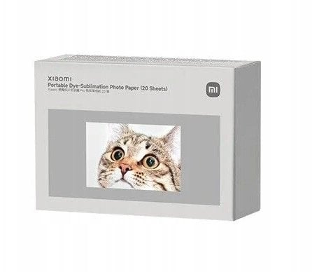 Xiaomi PORTABLE DYE-SUBLIMATION PHOTO PAPER (20 SHEETS), BHR082NGL, 66643