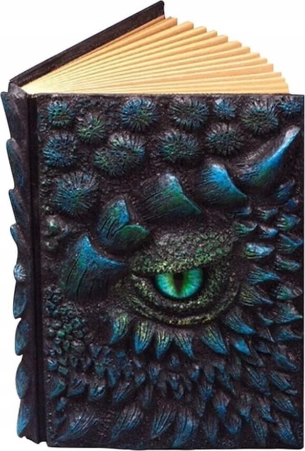 Zeszyt Pamiętnik Notes Dziennik W Stylu Retro Smok Dragons Niebieski Blue