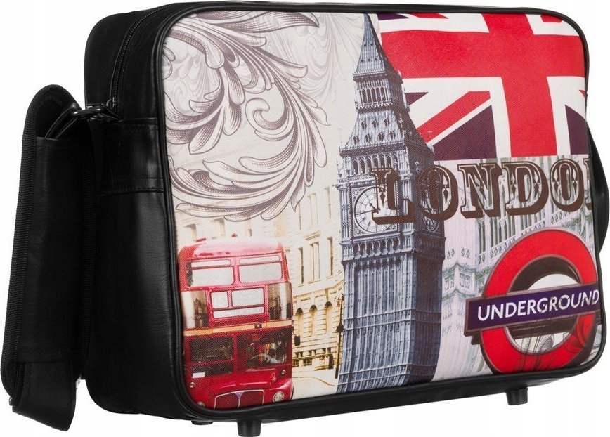 Loren Młodzieżowa, pojemna torba na szerokim pasku