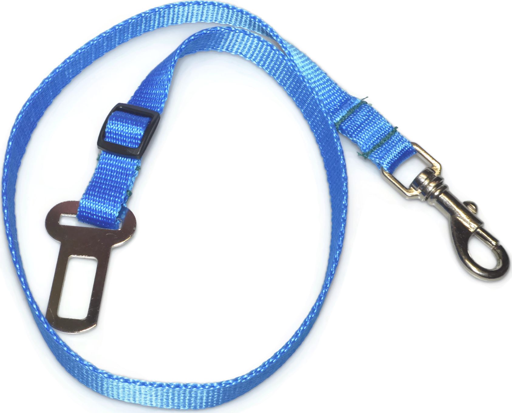 Alizoo Zapięcie samochodowe dla psa 16mm niebieskie