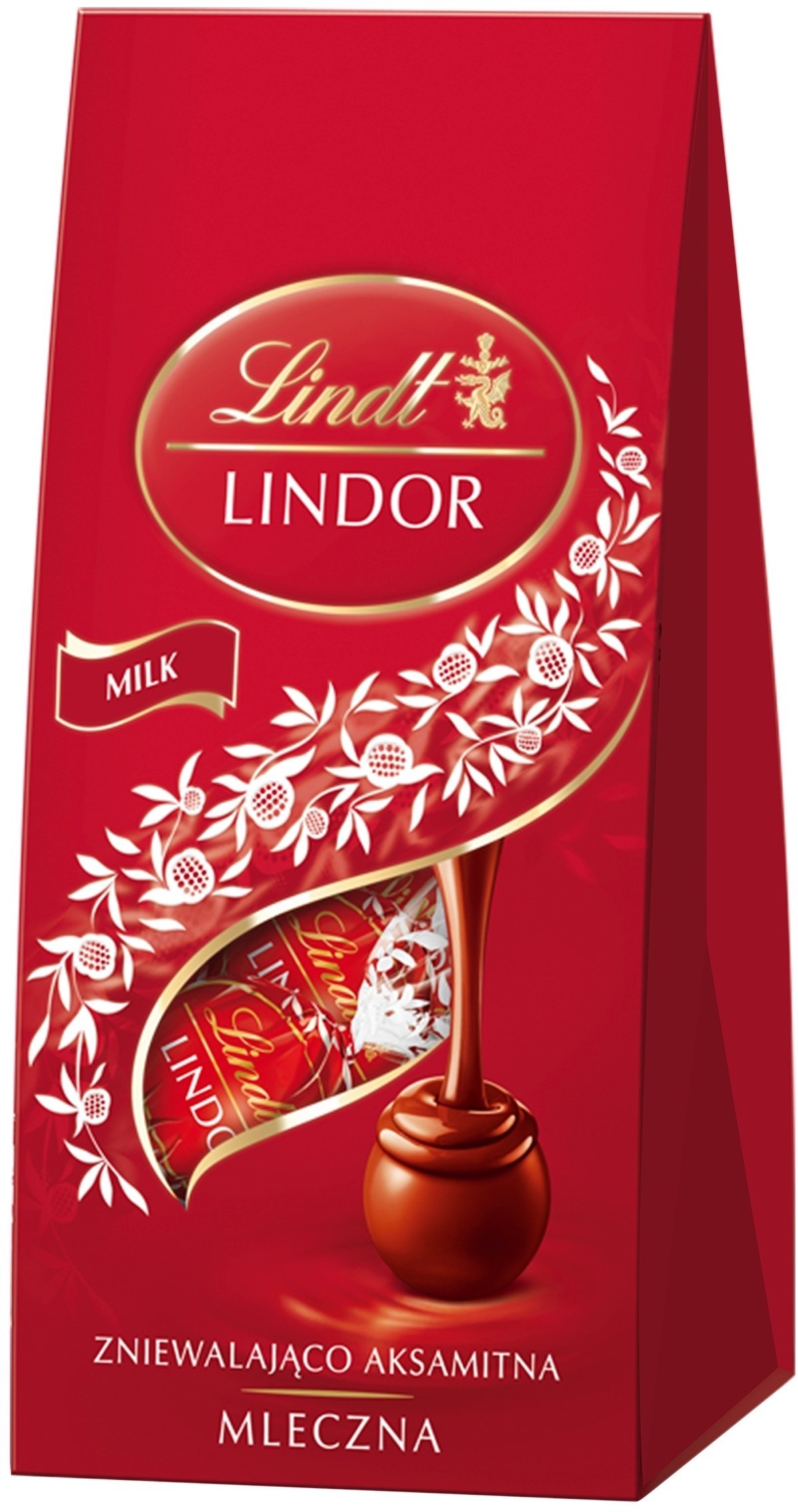 LUBS Praliny mleczne LINDOR, Lindt, 100g