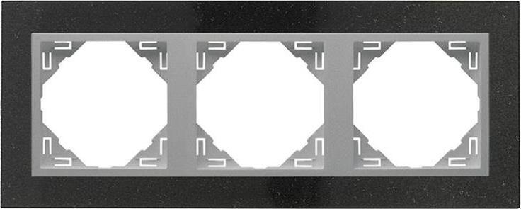 Efapel EFAPEL PETRA RAMKA 3-KROTNA GRANIT ALUMINIUM 90930 TGA