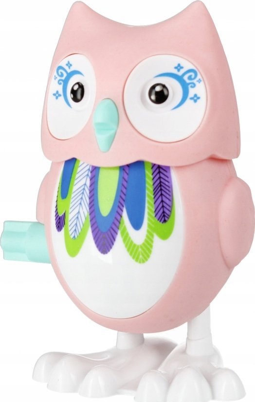 Euro Trade Zabawka nakręcana Sowa 10cm Mega Creative 531491 p16, mix cena za 1 szt