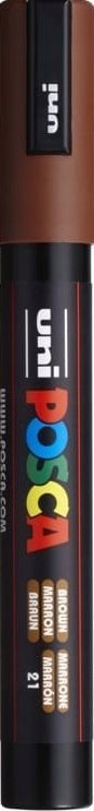 Uni MARKER POSCA PC-5M BRĄZOWY