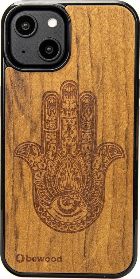 BeWood Drewniane Etui Bewood na iPhone 14 HAMSA IMBUIA