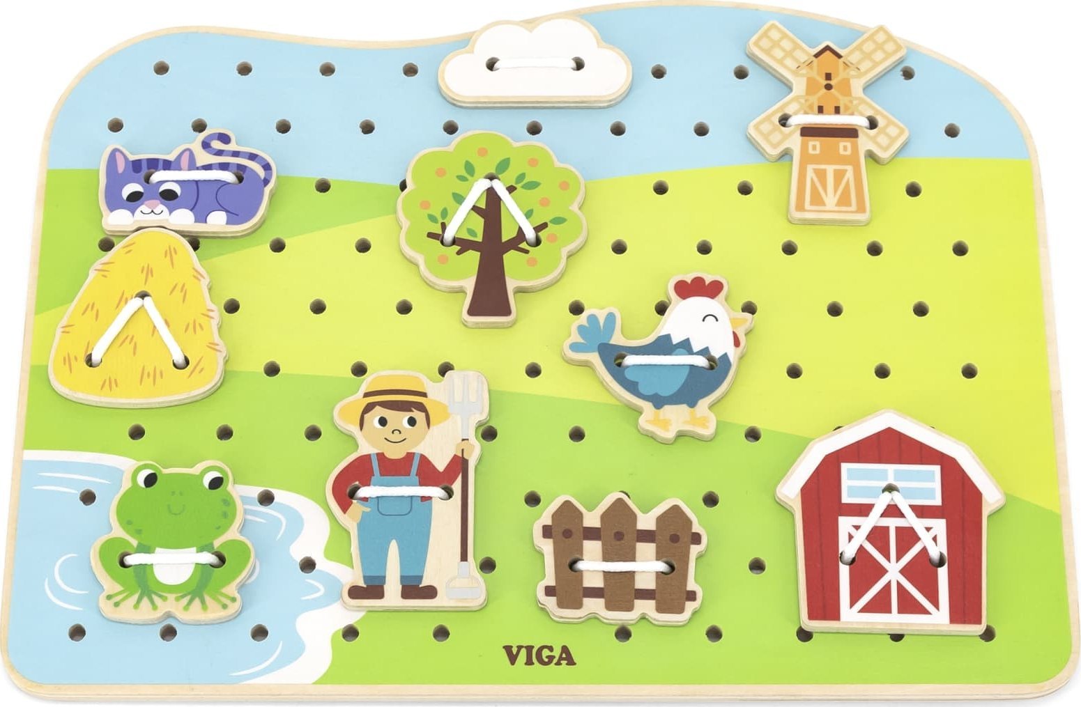 Viga Viga 44637 Gra w sznurowanie - farma