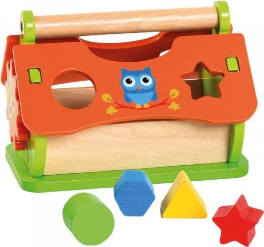 Bino Drewniany sorter domek