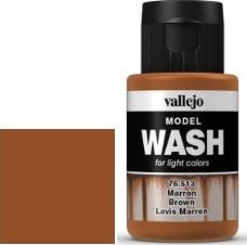 Vallejo Vallejo Model Wash Brown 76513 uniwersalny