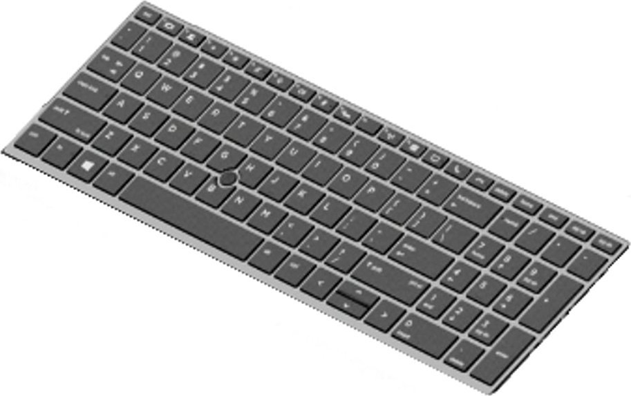 Pamięć do laptopa HP HP L14366-041 części zamienne do notatników Klawiatura