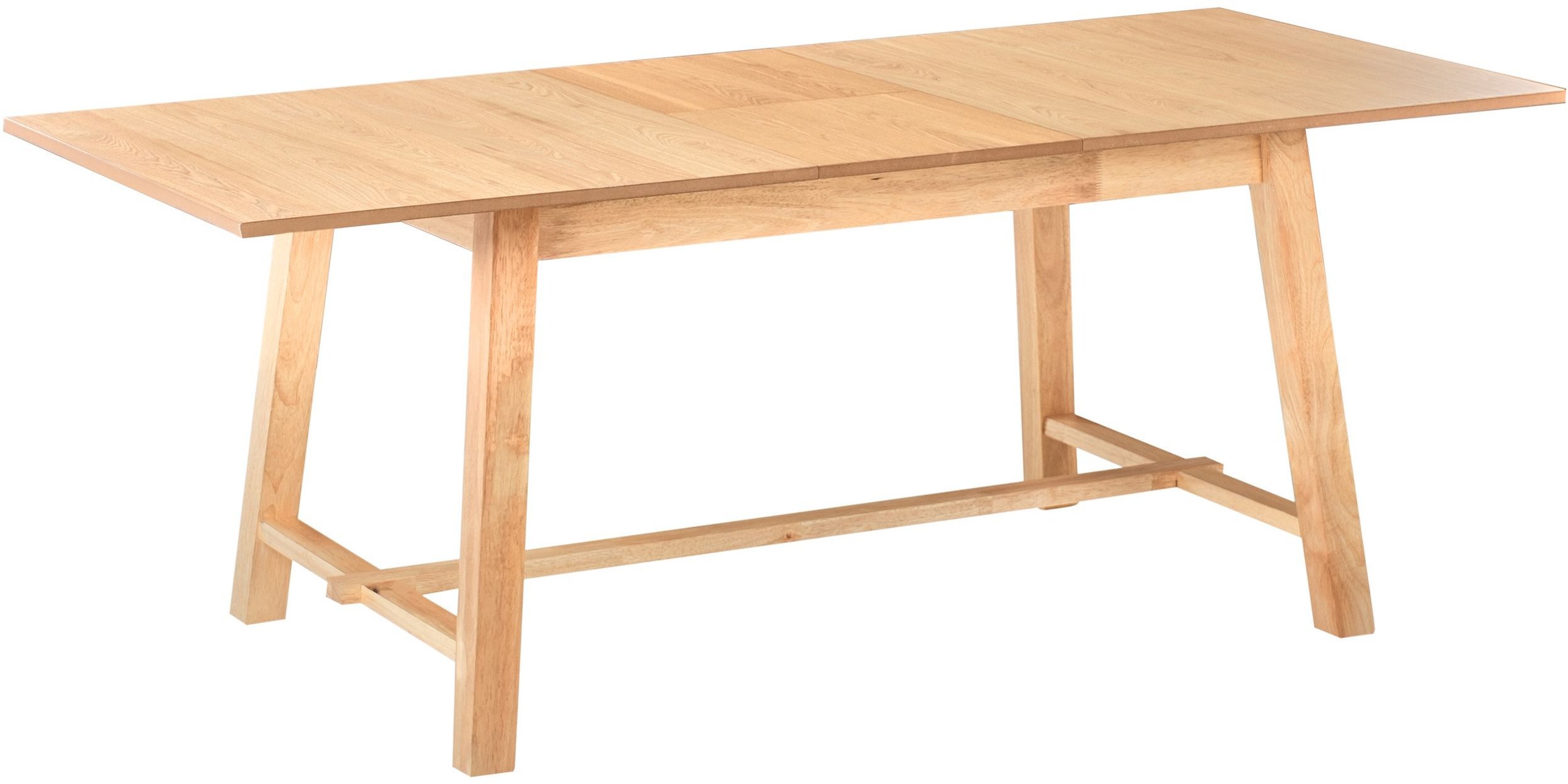 Stół do jadalni rozkładany BARNES Jesion jasny 160/200 cm 90 cm