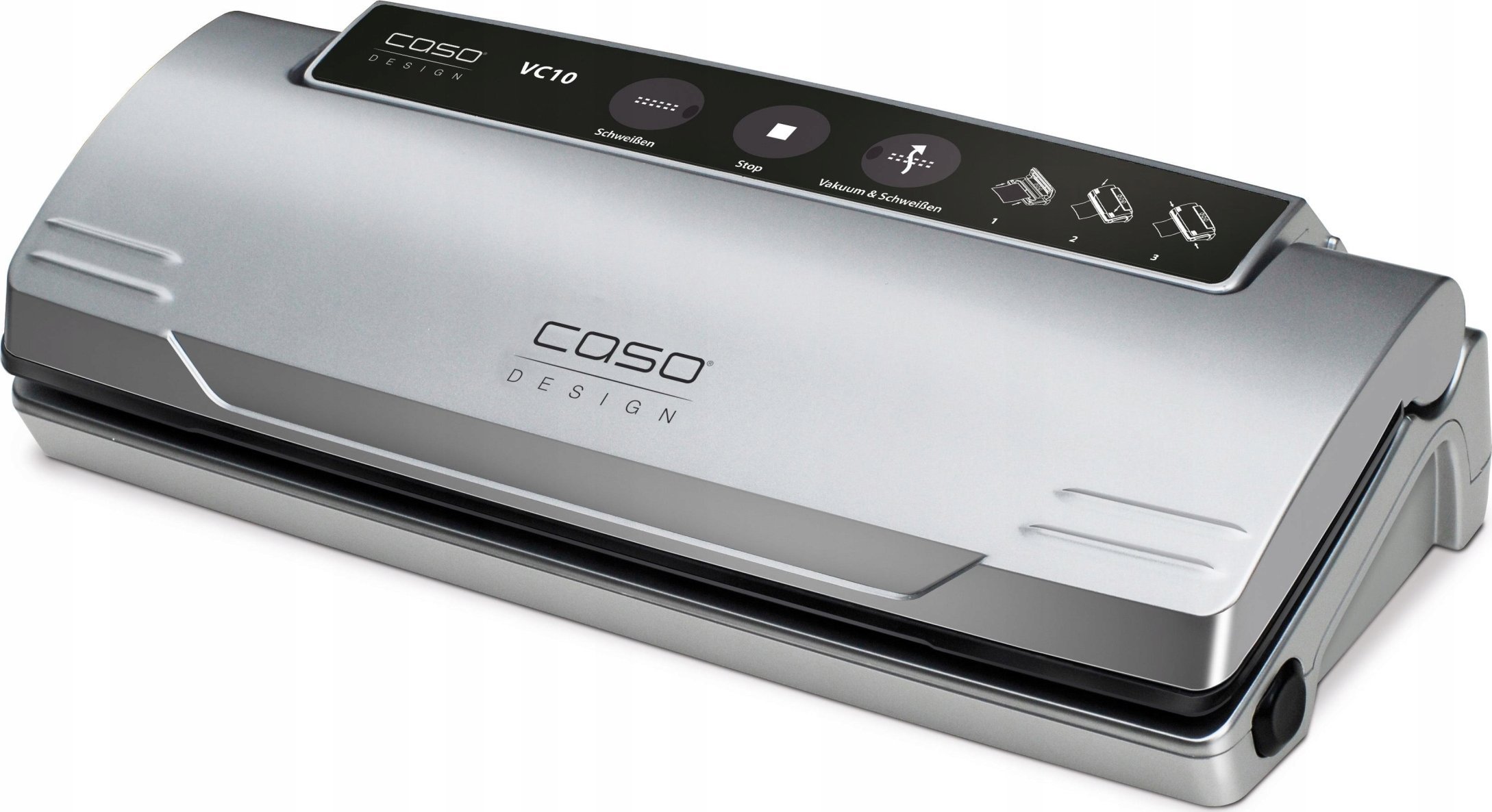 Caso Caso | Bar Vacuum sealer | VC10 | Power 110 W | Temperature control | Sidabrinis