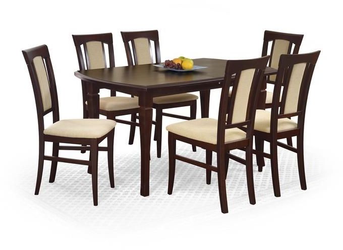 Halmar Stół Fryderyk rozkładany 160/240 cm ciemny orzech