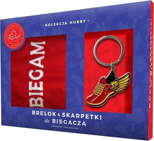 Breloczek Pan Dragon Zestaw brelok + skarpetki dla biegacza