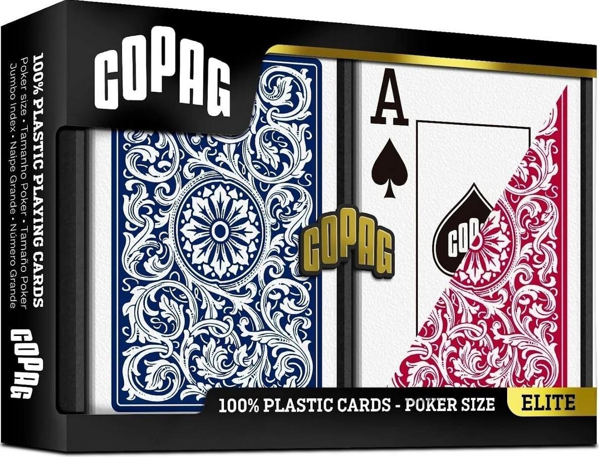 Karty do pokera Copag blue/red 2szt EDUKAMP