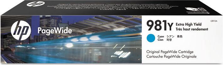 Tusz HP L0R13A (cyan)