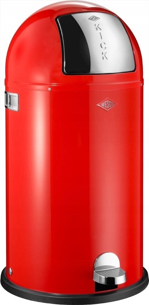 Wesco Kosz na śmieci 40l KickBoy czerwony WESCO