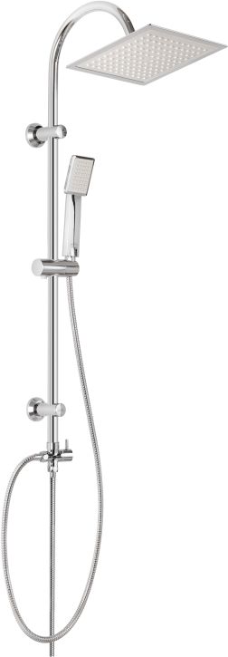 Zestaw prysznicowy Invena Florina z deszczownicą chrom (AU-30-001)