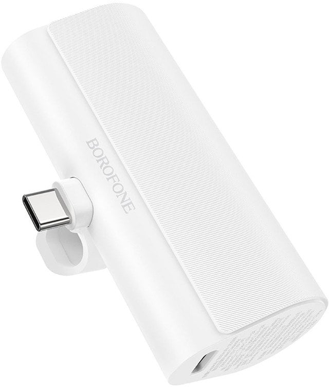 Outdoor battery Power Bank Borofone BJ35 USB-C 5000mAh white