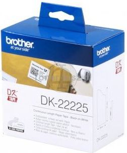 Brother taśma DK-22225 (black on white)