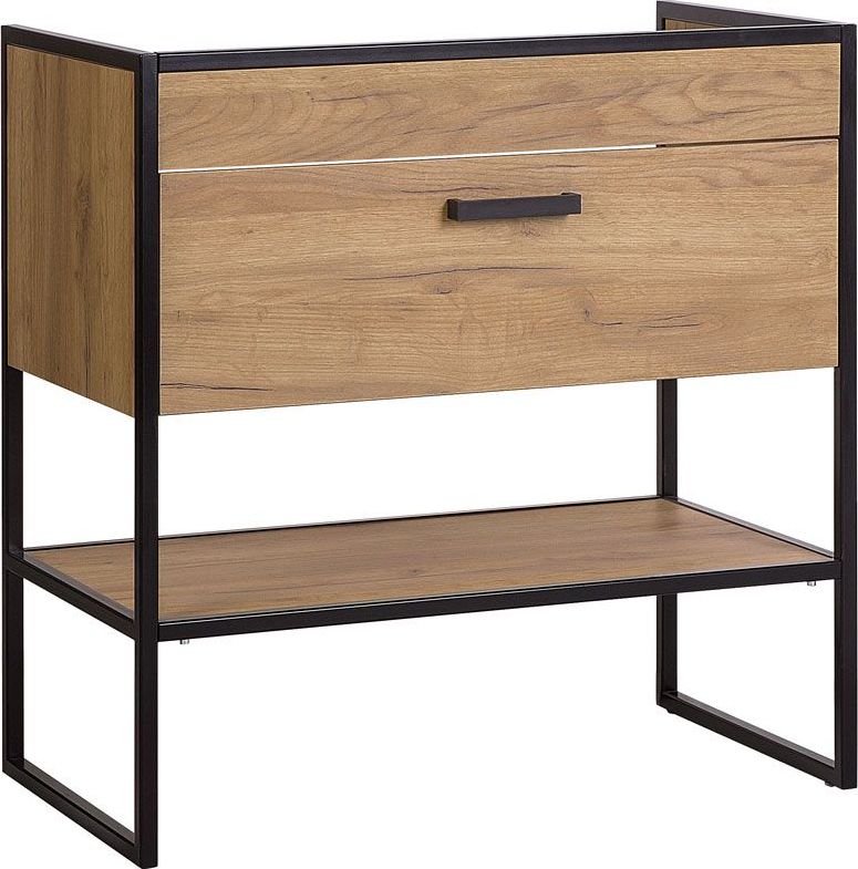 Elior Szafka łazienkowa pod umywalkę dąb craft - Havana 3X 80 cm