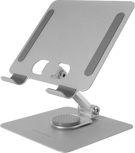Mars Gaming MA-RST 2in1 Aluminum Alloy Stand for tablets 360° / 13" / Silver