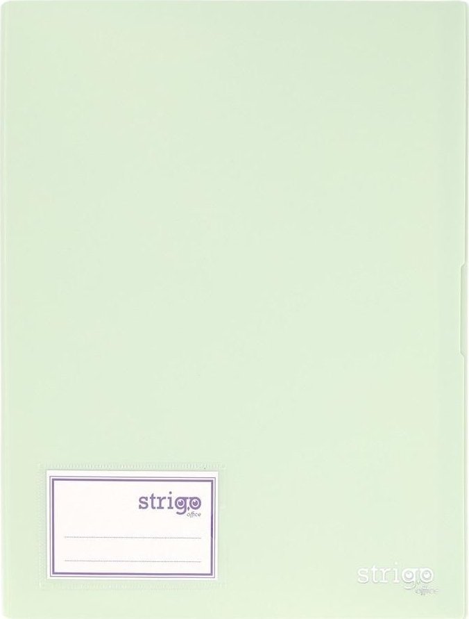 Album ofertowy A4 20 koszulek miętowy STRIGO
