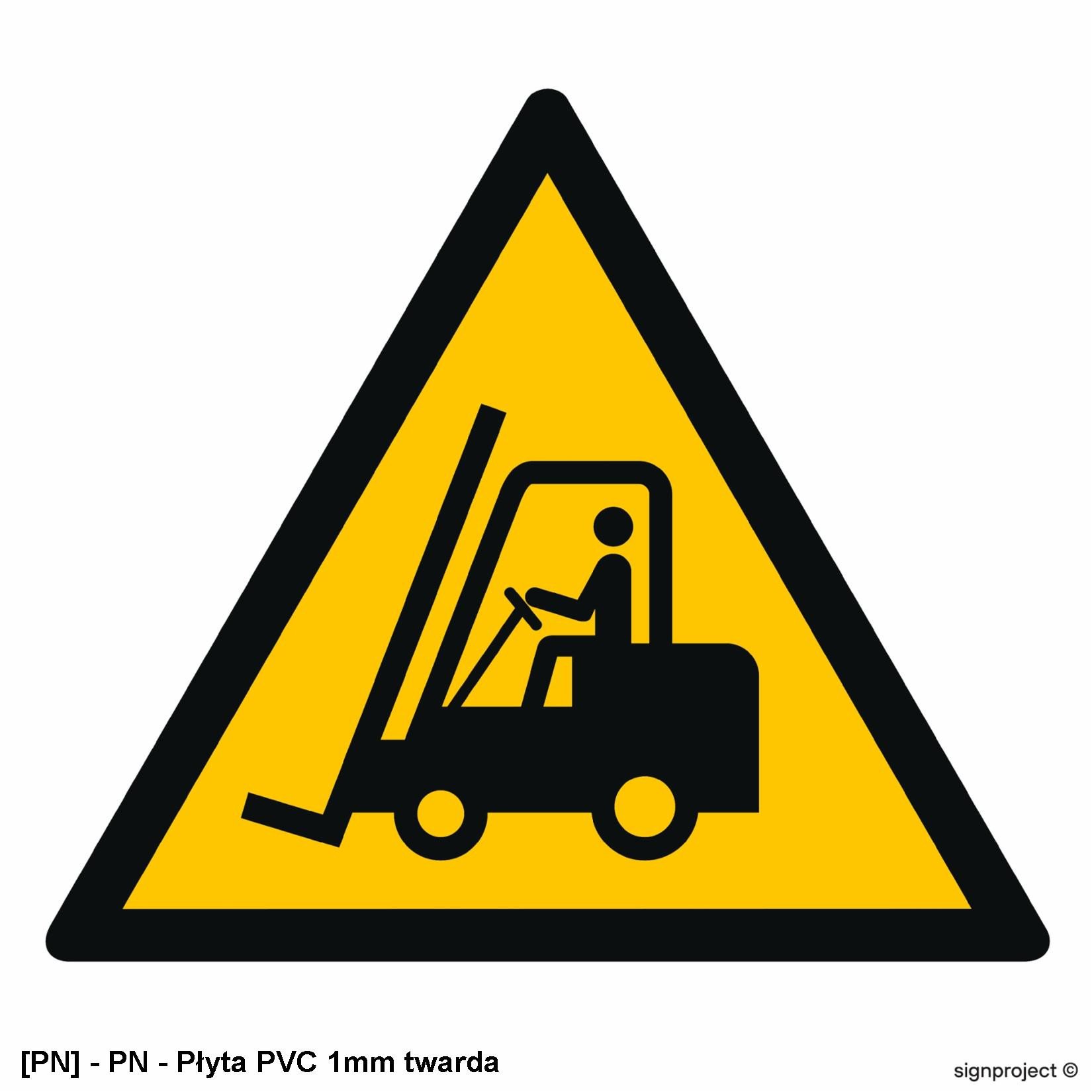 GD014 - Ostrzeżenie przed urządzeniami do transportu poziomego 200x200