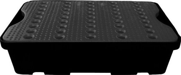 Topserw Wanna wychwytowa z kratownicą o pojemności 20 l, wym. 600 x 400 x 155 mm (kratownica czarna)