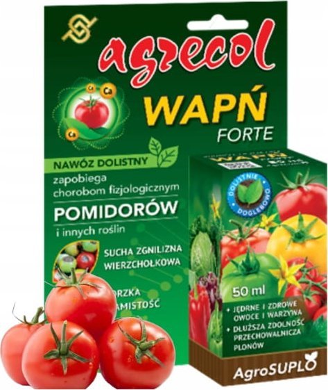 Dolistny nawóz interwencyjny 50ml Wapń forte do pomidorów i innych roślin