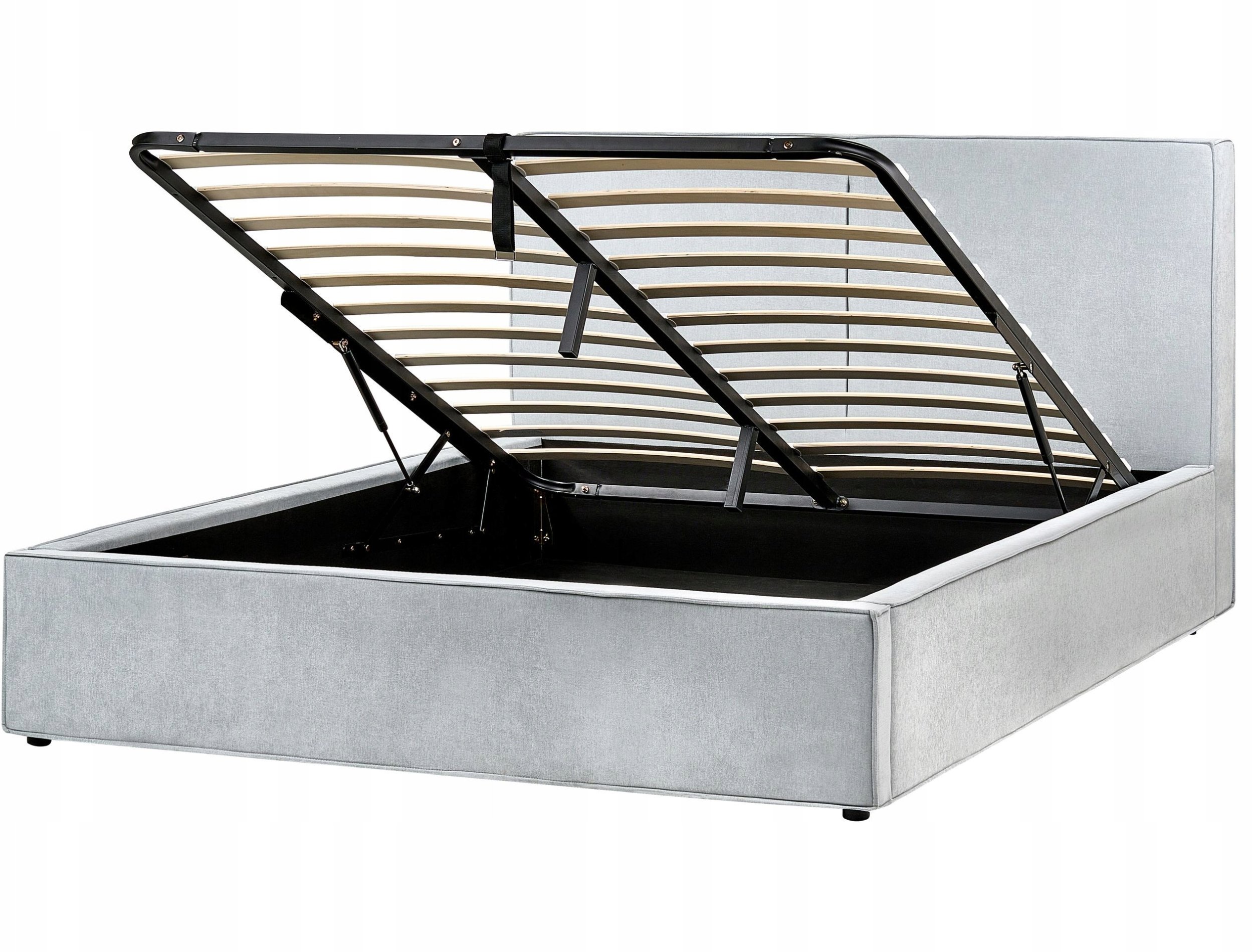 Łóżko z pojemnikiem MOISSAC 180 x 200 cm Błękitny