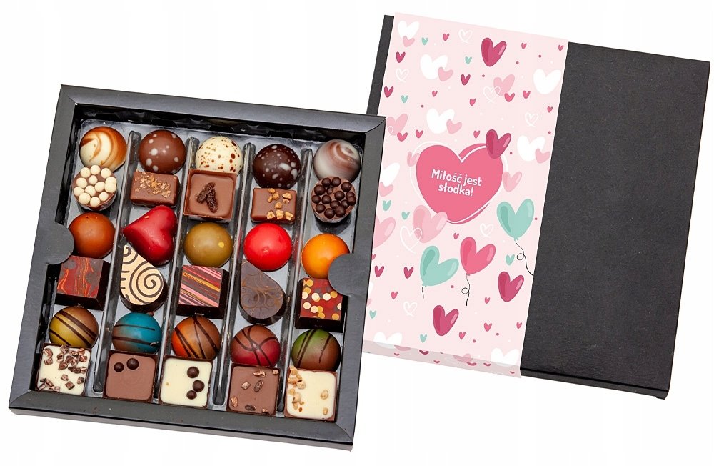 B&B Słodycze z Pomysłem Bombonierka na prezent, Valentine's Day 250 g