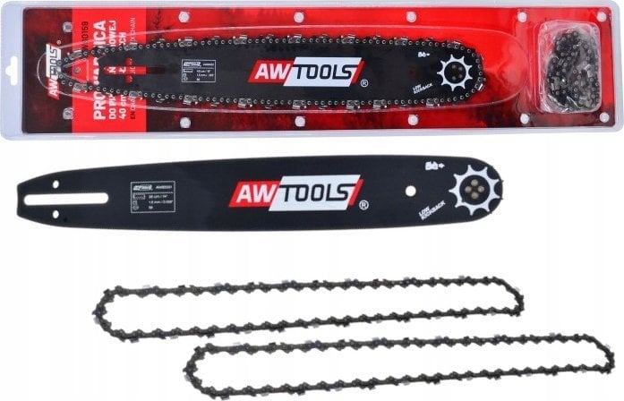 AWTools AWTOOLS PROWADNICA+2xŁAŃCUCH 40cm/66/325"/1,5 DO CS580/CS620
